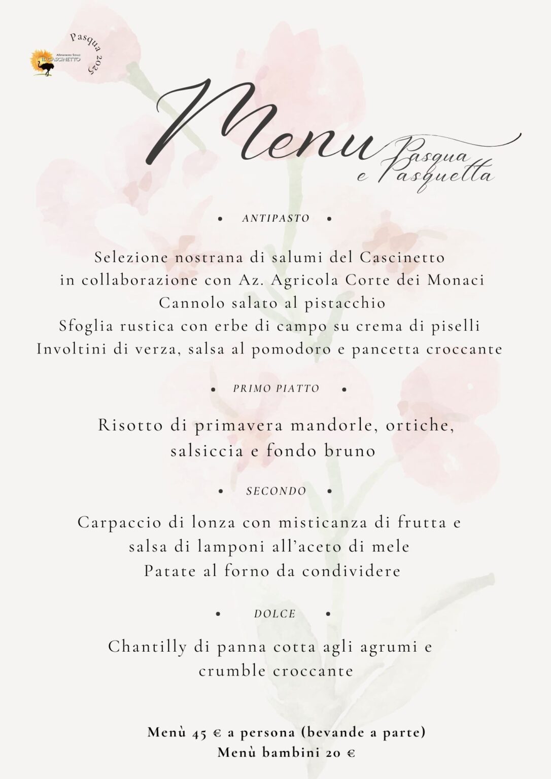 pasqua pranzo agriturismo crema cremona milano
